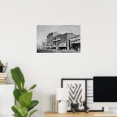 クラマス滝、またはビューのメイン通り ポスター (ホームオフィス)