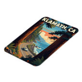 クラマス・カリフォルニアトラベル マグネット (左側)