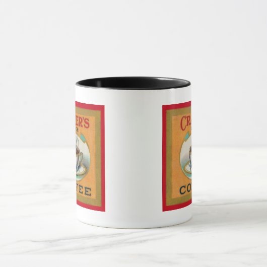 クラマーの選択コーヒーラベル マグカップ (中央)