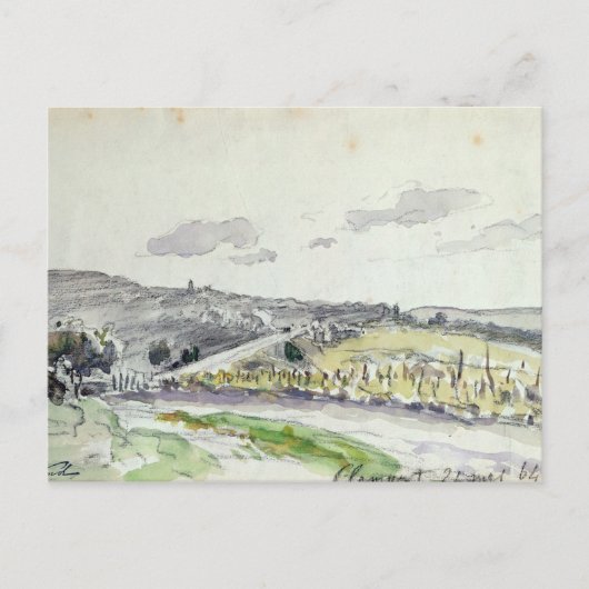 クラマールの表示， 1864 ポストカード (正面)