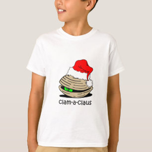クラムおもしろいクリスマス Tシャツ