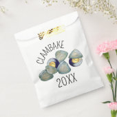 クラムクランベイクロードアイランドニューイングランドのシーフード フェイバーバッグ (封をした状態)