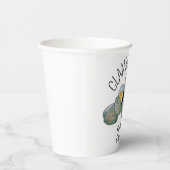 クラムクランベイクロードアイランドニューイングランドのシーフード 紙コップ (右)