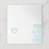 クラムシェルウェーブアクアビーチゲスト座席表 プレイスカード (外部開封)