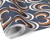 クラムシェル波V ラッピングペーパー (ロールコーナー)