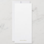 クラムベイクトールズ結婚リハーサルパーティの招待状 招待状 (裏面)