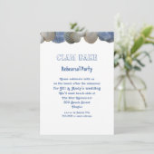 クラムベイクリハーサルパーティの招待状 招待状 (スタンド正面)