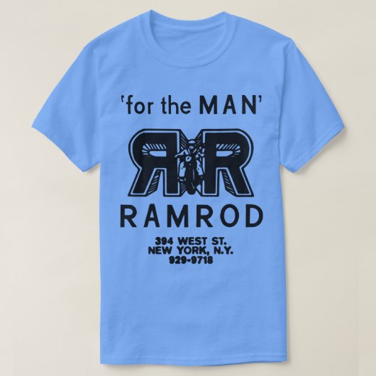 クラムロッド70sゲイナイトクラブNYC 1 Tシャツ (デザイン正面)