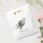 クラム水彩画結婚線 フェイバーバッグ (封をした状態)