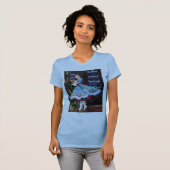 クララおよび彼女のくるみ割りによって短いスリーブを付けられるTシャツ Tシャツ (正面フル)