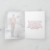 クララとくるみ割りヴィンテージバレエのクリスマス シーズンカード (内部)