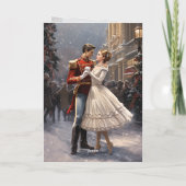 クララとくるみ割り人形のヴィンテージ バレエ クリスマス (裏面)