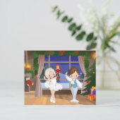 クララとくるみ割り器ザスタールバウムハウス シーズンポストカード (スタンド正面)