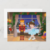 クララとくるみ割り器ザスタールバウムハウス シーズンポストカード (正面/裏面)