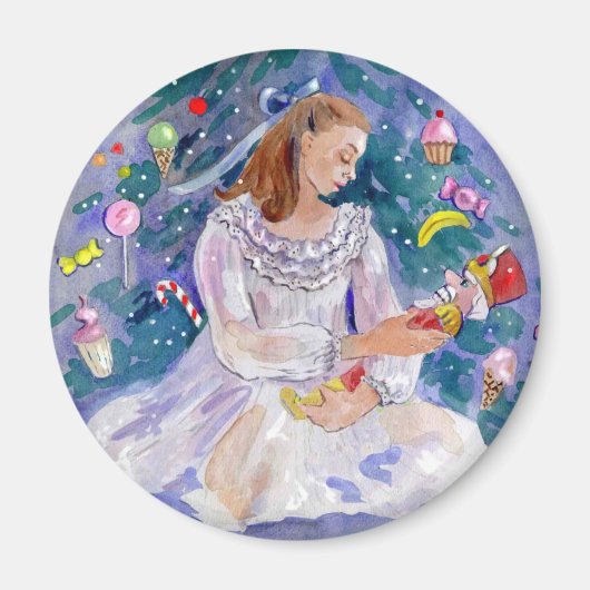 クララとナツクラッカー マグネット (正面)