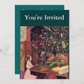 クララとナツクラッカー 招待状 (正面/裏面)