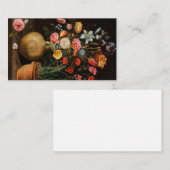 クララの覗き手による土器の花 名刺 (正面/裏面)