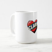 クララへの愛 コーヒーマグカップ (正面左)