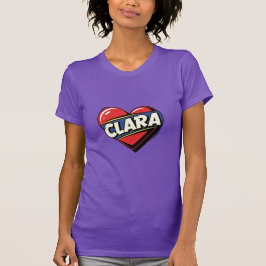 クララへの愛 Tシャツ (正面)