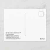 クララセージタラジョンソン1909ポートレートはがき ポストカード (裏面)