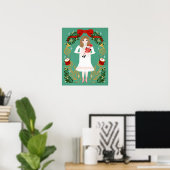 クララナツクラッカーバレエ ポスター (ホームオフィス)