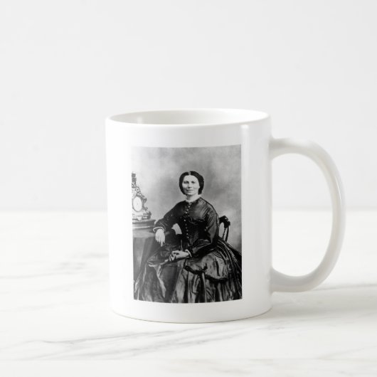 クララバートンポートレート~ヴィンテージ1866写真 コーヒーマグカップ (右)