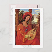 クララビアンカフォンクアントバイジュリウス・シュノール ポストカード (正面/裏面)