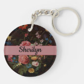 クララピーター:花の花束 – キーホルダー (裏面)