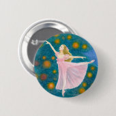 クララボタン(カスタマイズ可能な) 缶バッジ (正面&裏面)