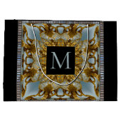 クララマウンエレガントターズモノグラムラージ抱き枕 ラージペーパーバッグ (裏面)