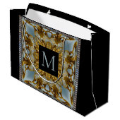 クララマウンエレガントターズモノグラムラージ抱き枕 ラージペーパーバッグ (裏面アングル)