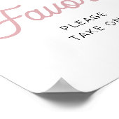 クララレトロピンクアイスクリームウェディングパーティーはポーに好意 ポスター (角)