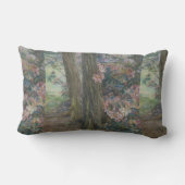 クララヴォルトマンロードデンドロンブッシュinガーデン ランバークッション (裏面)