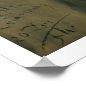 クララ・シューマン(1819-96)とヴァイオリン奏者の1854年(pa) ポスター (角)