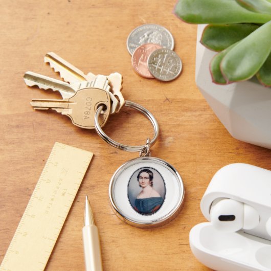 クララ・シューマン（1838年） キーホルダー (デスク)