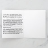 クララ・セージ・タラ・ジョンソン 1909年 ポートレート 美術品 カード (内部)