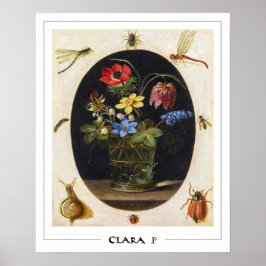 クララ・ピーターズ・ゼディング・アート・ポスター#7 ポスター