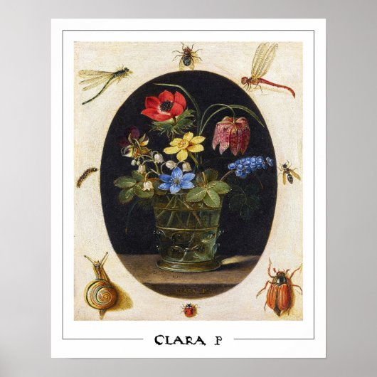 クララ・ピーターズ・ゼディング・アート・ポスター#7 ポスター (正面)