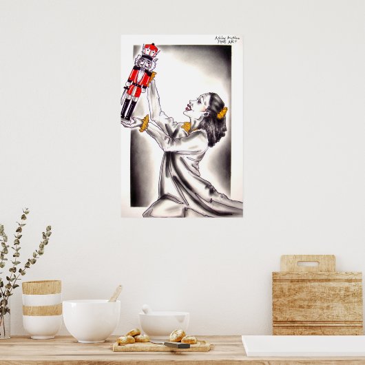 クララ ポスター (キッチン)