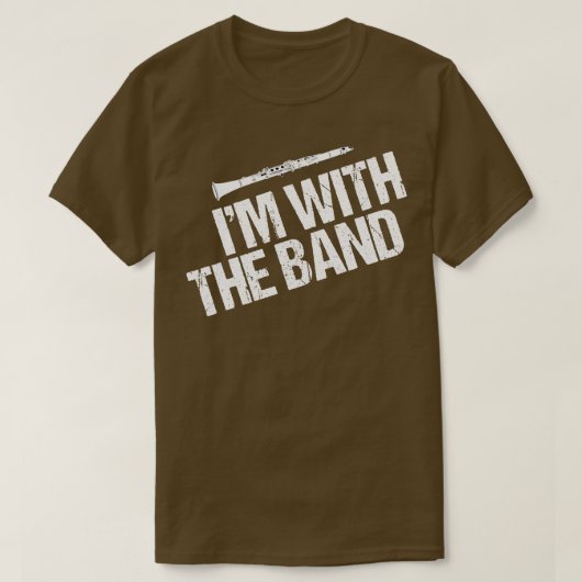 クラリおもしろいネットImとバンド Tシャツ (デザイン正面)