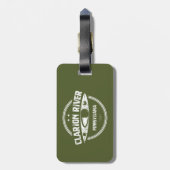 クラリオンリバーペンシルバニアカヤック ラゲッジタグ (裏面縦)