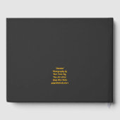 クラリシア ゲストブック (裏面)