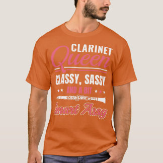クラリネおもしろいスプレイヤークラリネティスト Tシャツ