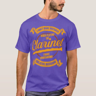 クラリネおもしろいプレイヤークラリネティストのギフト Tシャツ