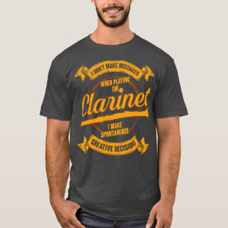 クラリネおもしろいプレイヤークラリネティストのギフト Tシャツ