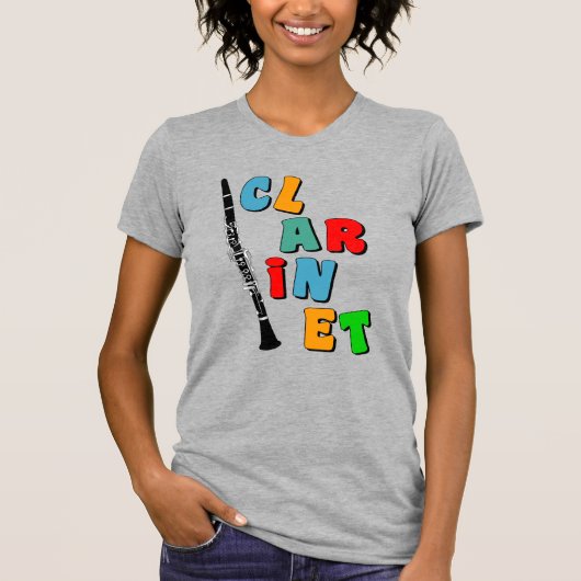 クラリネカラフルット Tシャツ (正面)
