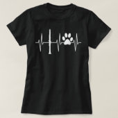 クラリネットおもしろい犬ラバークラリネティスト遊クラリネット Tシャツ (デザイン正面)