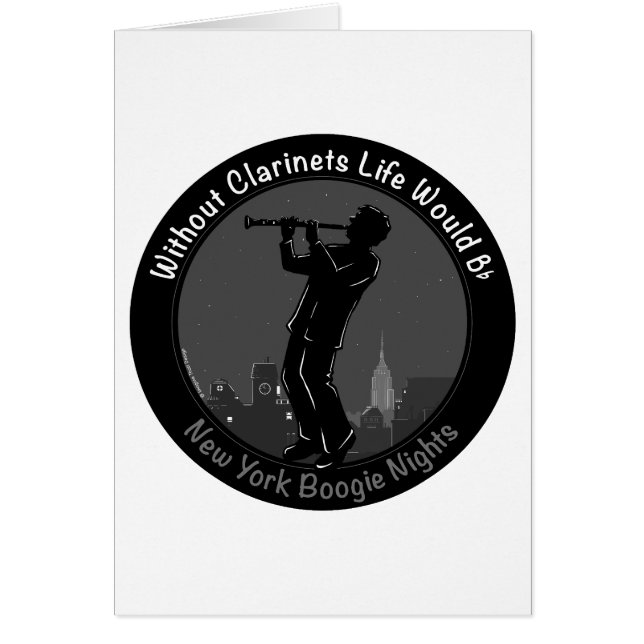 クラリネットがなければ生活はB – フラット (正面)