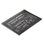 クラリネットとミュージカルアクセント ノートブック (左側)