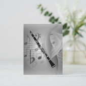 クラリネットとミュージカルアクセント ポストカード (スタンド正面)